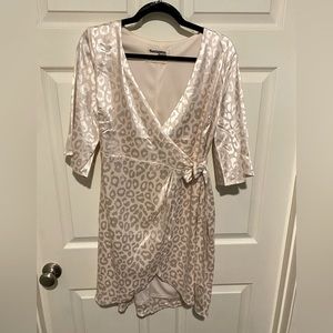 Champagne Wrap Dress